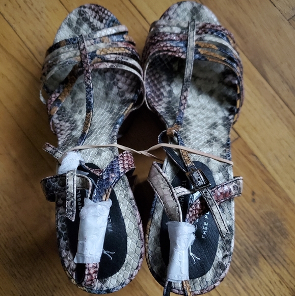 Jeffrey Campbell x Free People Snakeskin Platform - Picture 2 of 4